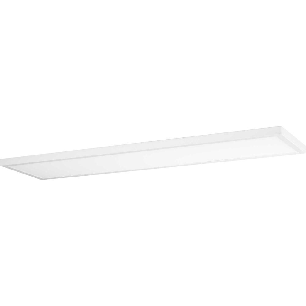Everlume LED 48-inch Satin White Modern Style Linear Ceiling Panel Light