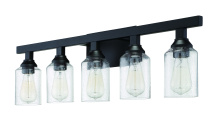 Craftmade 53105-FB - 5 Light Vanity