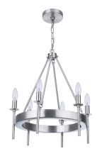 Craftmade 54326-BNK - 6 Light Chandelier