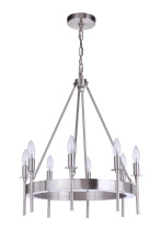 Craftmade 54328-BNK - 8 Light Chandelier