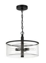 Craftmade 55654-FB - 4 Light Convertible Semiflush