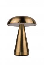 Craftmade 86292BRS-TR - LED Indoor Rechargeable Portable Lamp