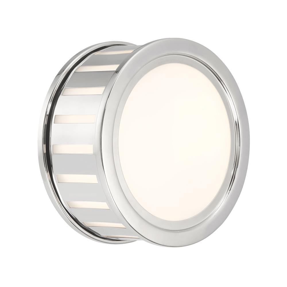 Kendal 2 Light Polished Nickel Sconce