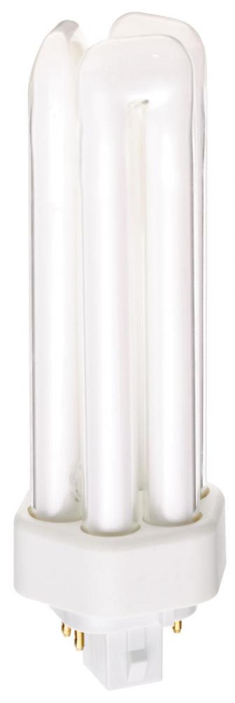 32 Watt; pin-based Compact Fluorescent; 3000K; 82 CRI; GX24q-3 (4-Pin) base; Shatter Proof