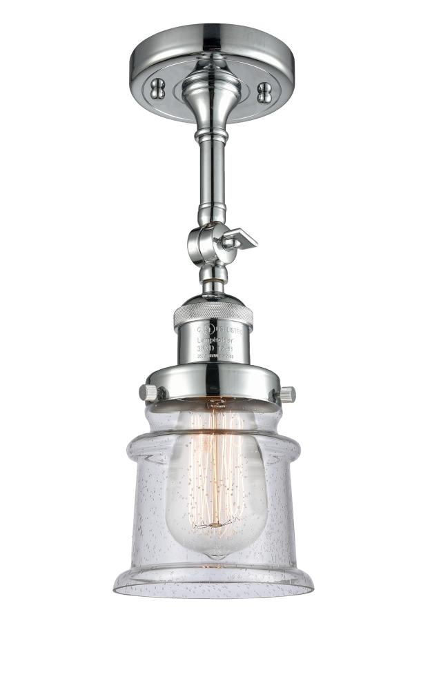 Canton - 1 Light - 5 inch - Polished Chrome - Adjustable Semi-Flush Mount