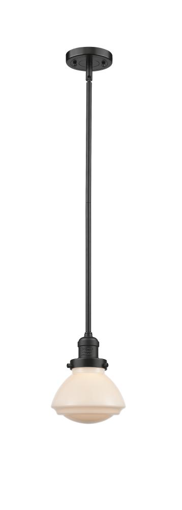 Olean - 1 Light - 7 inch - Oil Rubbed Bronze - Stem Hung - Mini Pendant
