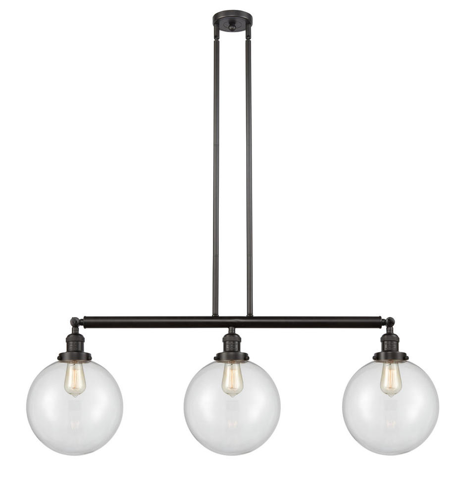 Beacon - 3 Light - 42 inch - Oil Rubbed Bronze - Stem Hung - Adjustable Island Light