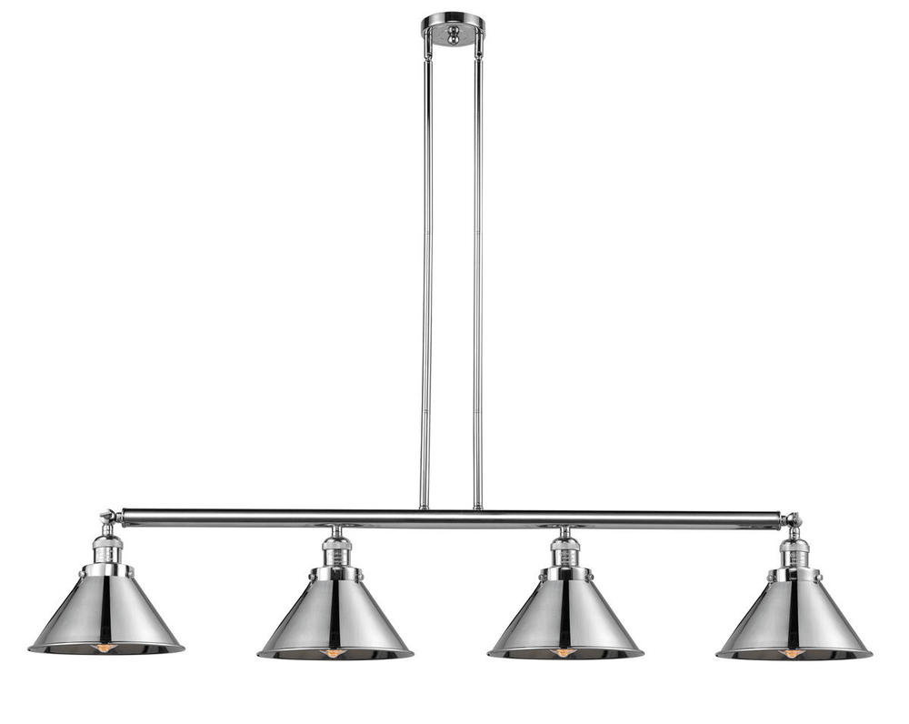 Briarcliff - 4 Light - 55 inch - Polished Chrome - Stem Hung - Adjustable Island Light
