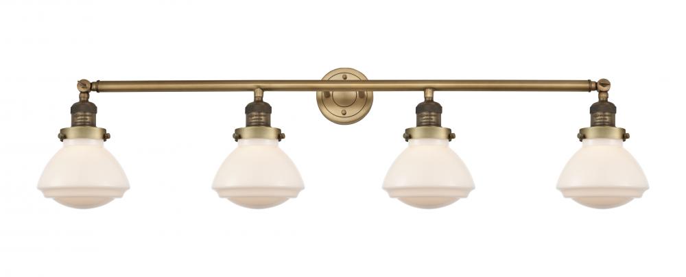 Olean - 4 Light - 43 inch - Brushed Brass - Adjustable Bath Vanity Light