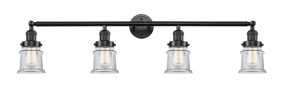 Canton - 4 Light - 42 inch - Oil Rubbed Bronze - Adjustable Bath Vanity Light