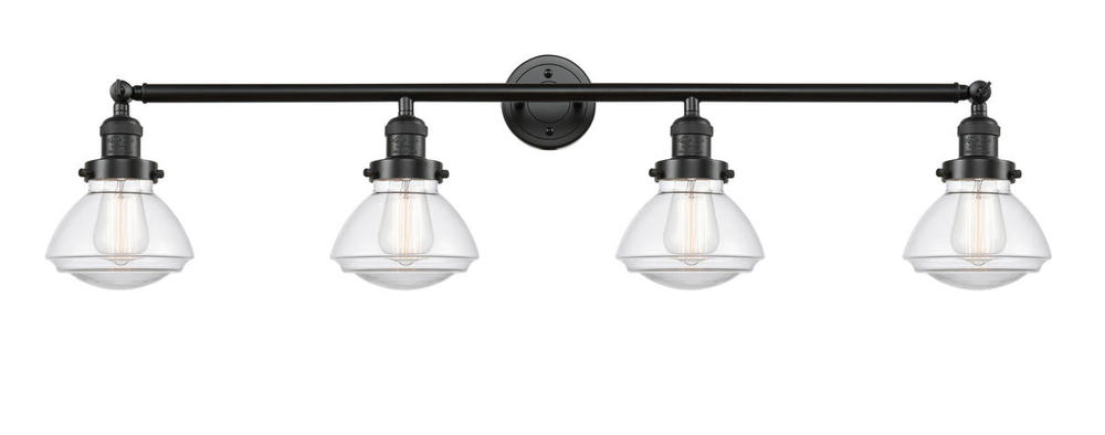 Olean - 4 Light - 43 inch - Oil Rubbed Bronze - Adjustable Bath Vanity Light