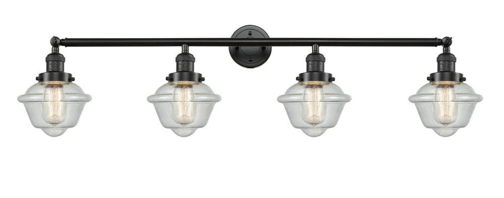 Oxford - 4 Light - 46 inch - Oil Rubbed Bronze - Adjustable Bath Vanity Light