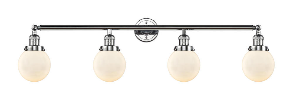 Beacon - 4 Light - 42 inch - Polished Chrome - Adjustable Bath Vanity Light