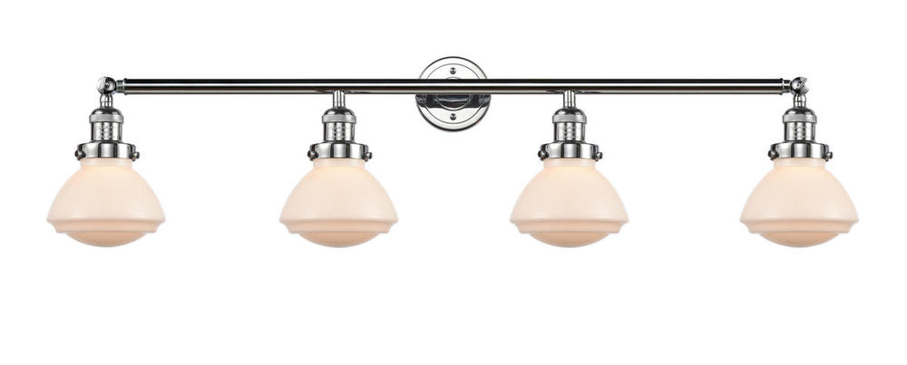 Olean - 4 Light - 43 inch - Polished Chrome - Adjustable Bath Vanity Light