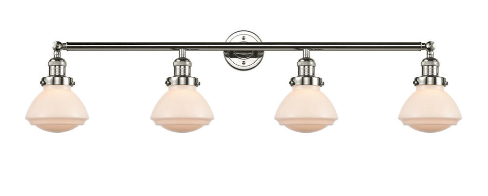 Olean - 4 Light - 43 inch - Polished Nickel - Adjustable Bath Vanity Light