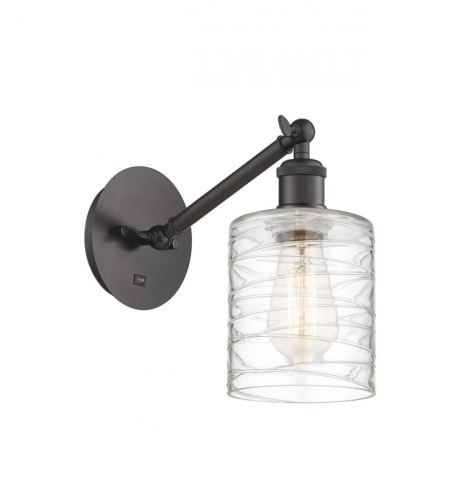 Cobbleskill - 1 Light - 5 inch - Oil Rubbed Bronze - Adjustable Sconce