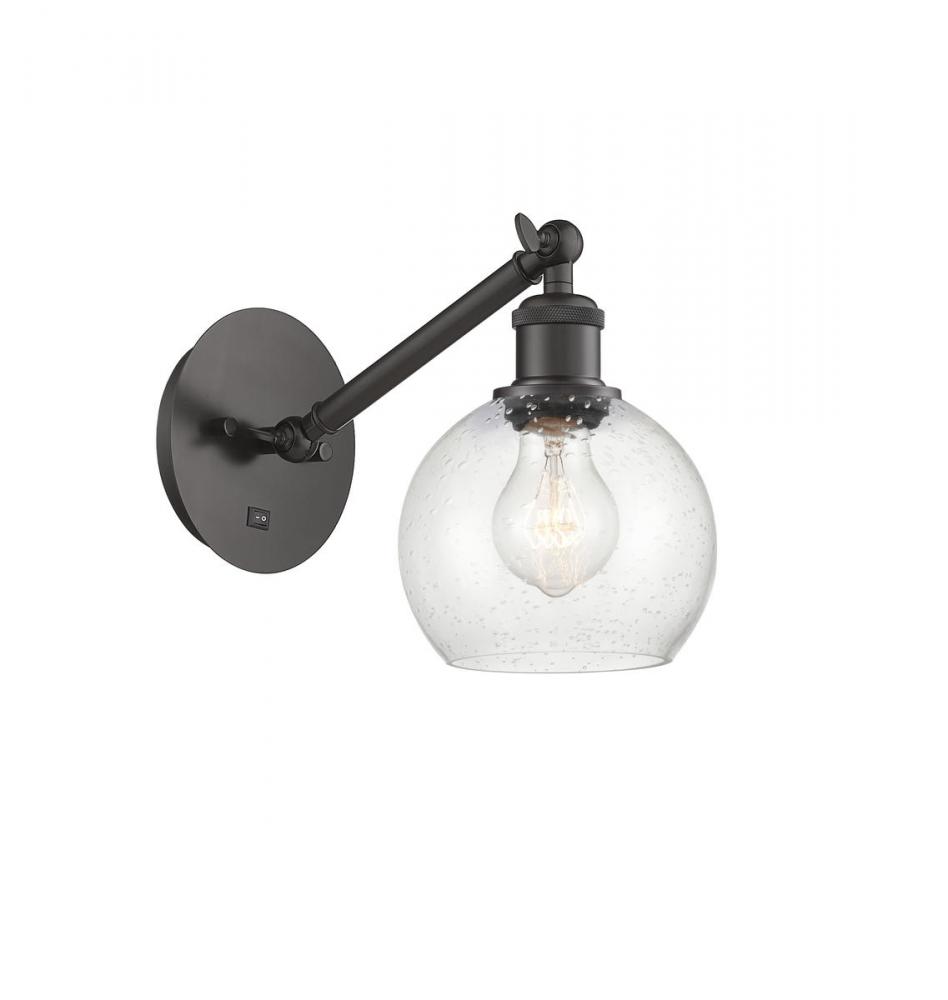 Athens - 1 Light - 6 inch - Oil Rubbed Bronze - Adjustable Sconce