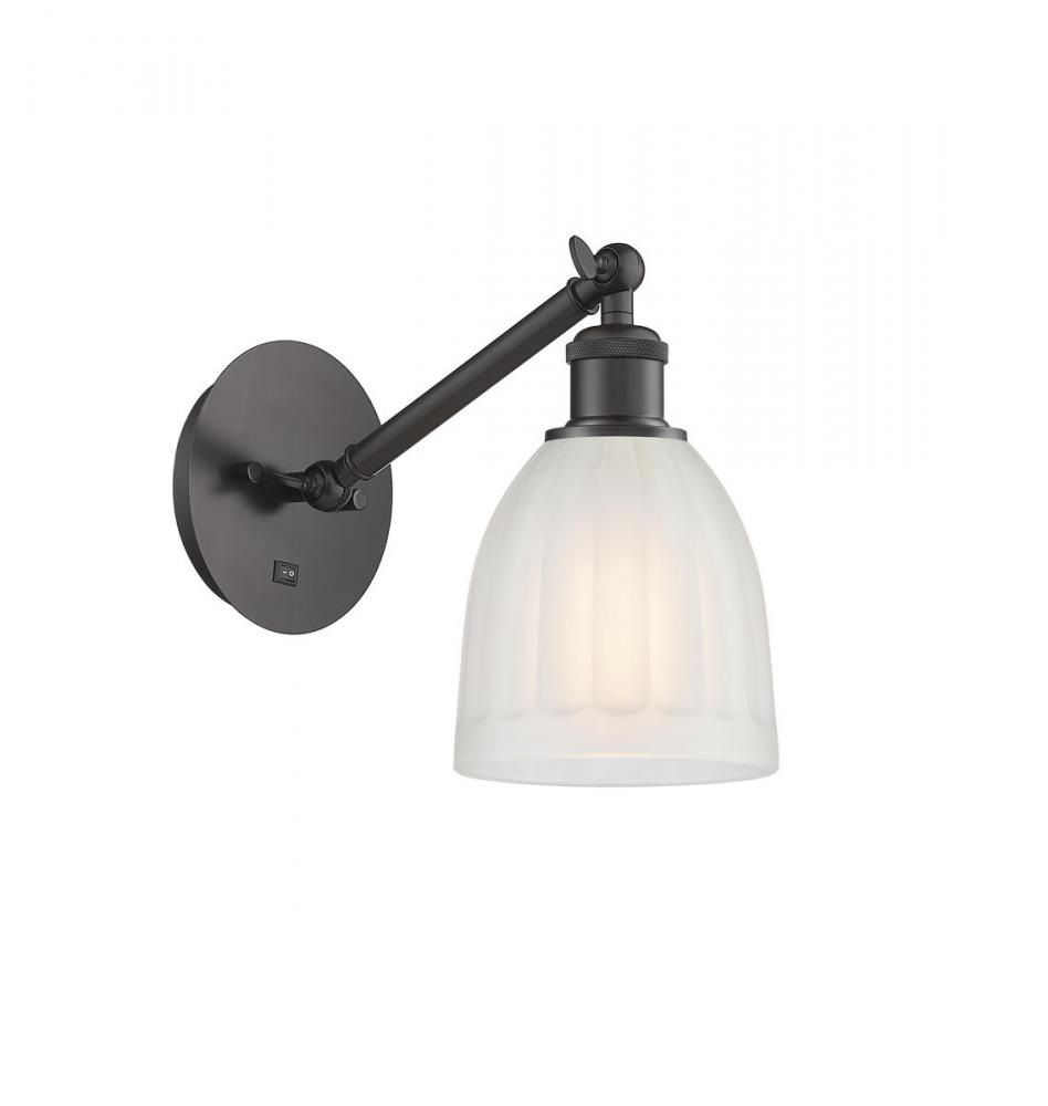 Brookfield - 1 Light - 6 inch - Oil Rubbed Bronze - Adjustable Sconce