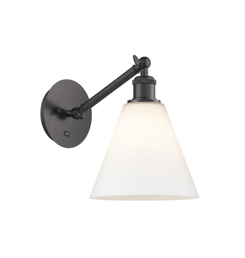 Berkshire - 1 Light - 8 inch - Oil Rubbed Bronze - Adjustable Sconce