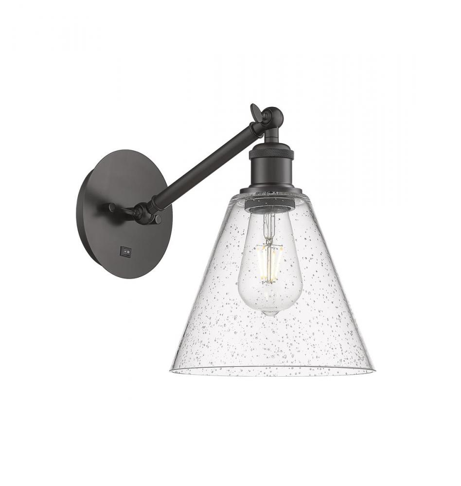 Berkshire - 1 Light - 8 inch - Oil Rubbed Bronze - Adjustable Sconce