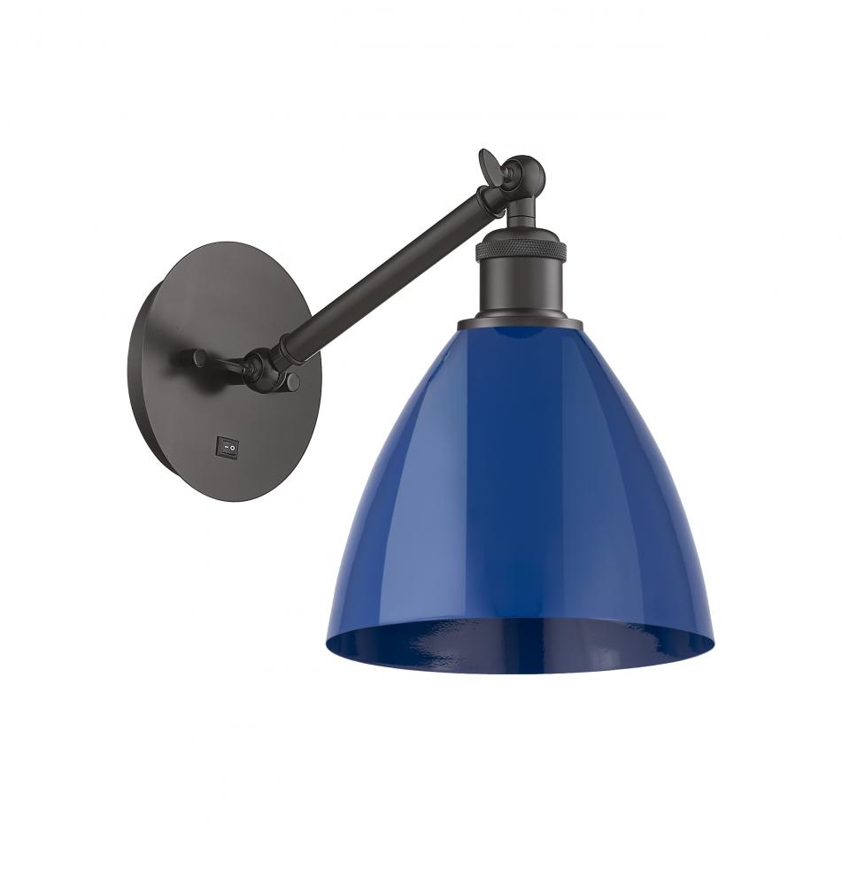Plymouth - 1 Light - 8 inch - Oil Rubbed Bronze - Adjustable Sconce