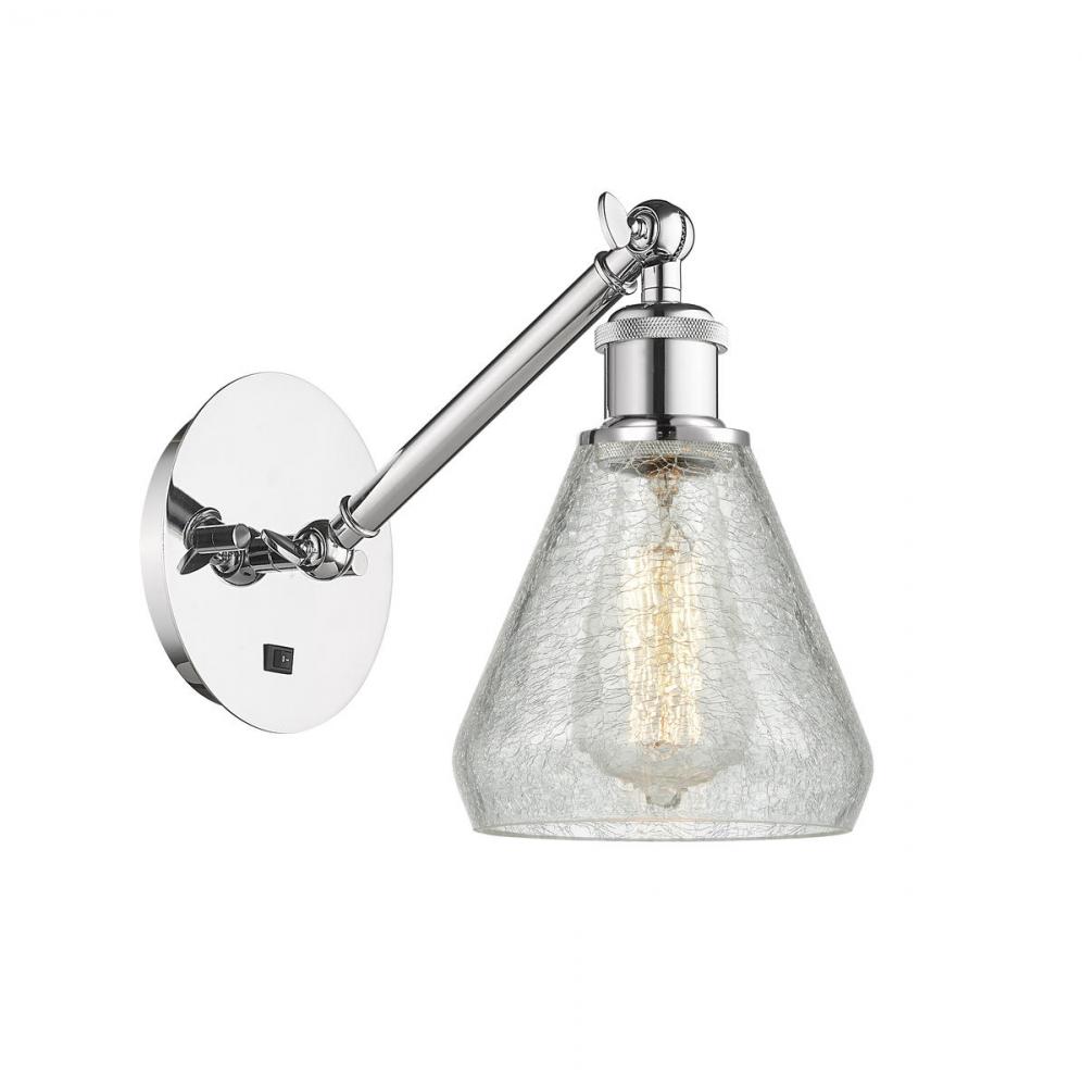Conesus - 1 Light - 6 inch - Polished Chrome - Adjustable Sconce