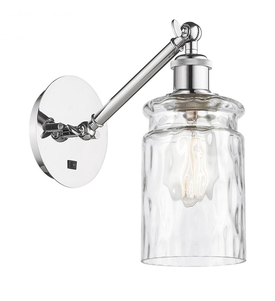 Candor - 1 Light - 5 inch - Polished Chrome - Adjustable Sconce