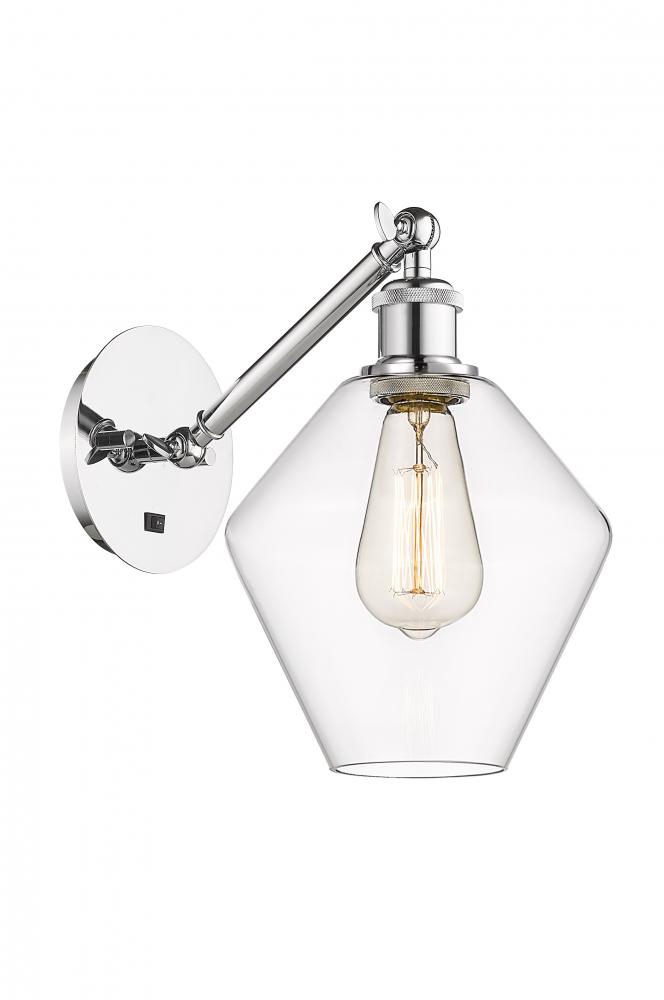Cindyrella - 1 Light - 8 inch - Polished Chrome - Adjustable Sconce
