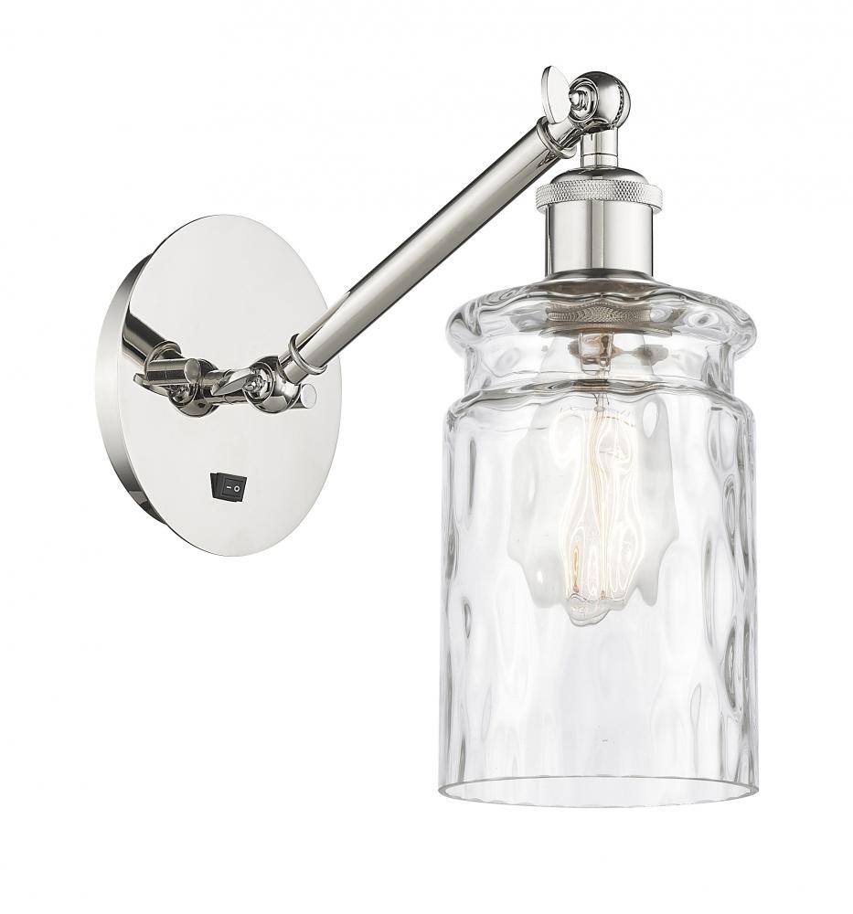Candor - 1 Light - 5 inch - Polished Nickel - Adjustable Sconce