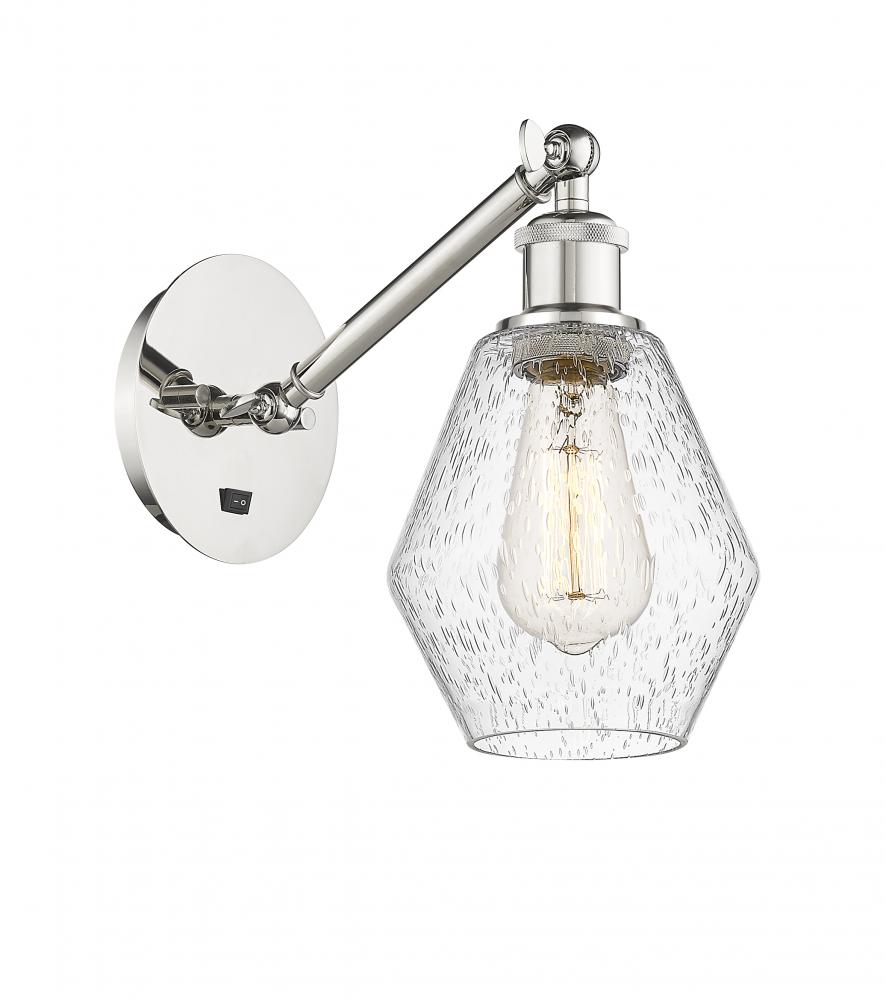 Cindyrella - 1 Light - 6 inch - Polished Nickel - Adjustable Sconce