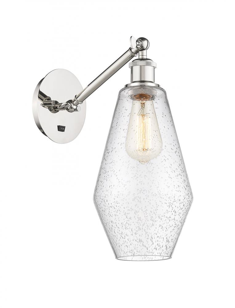 Cindyrella - 1 Light - 7 inch - Polished Nickel - Adjustable Sconce