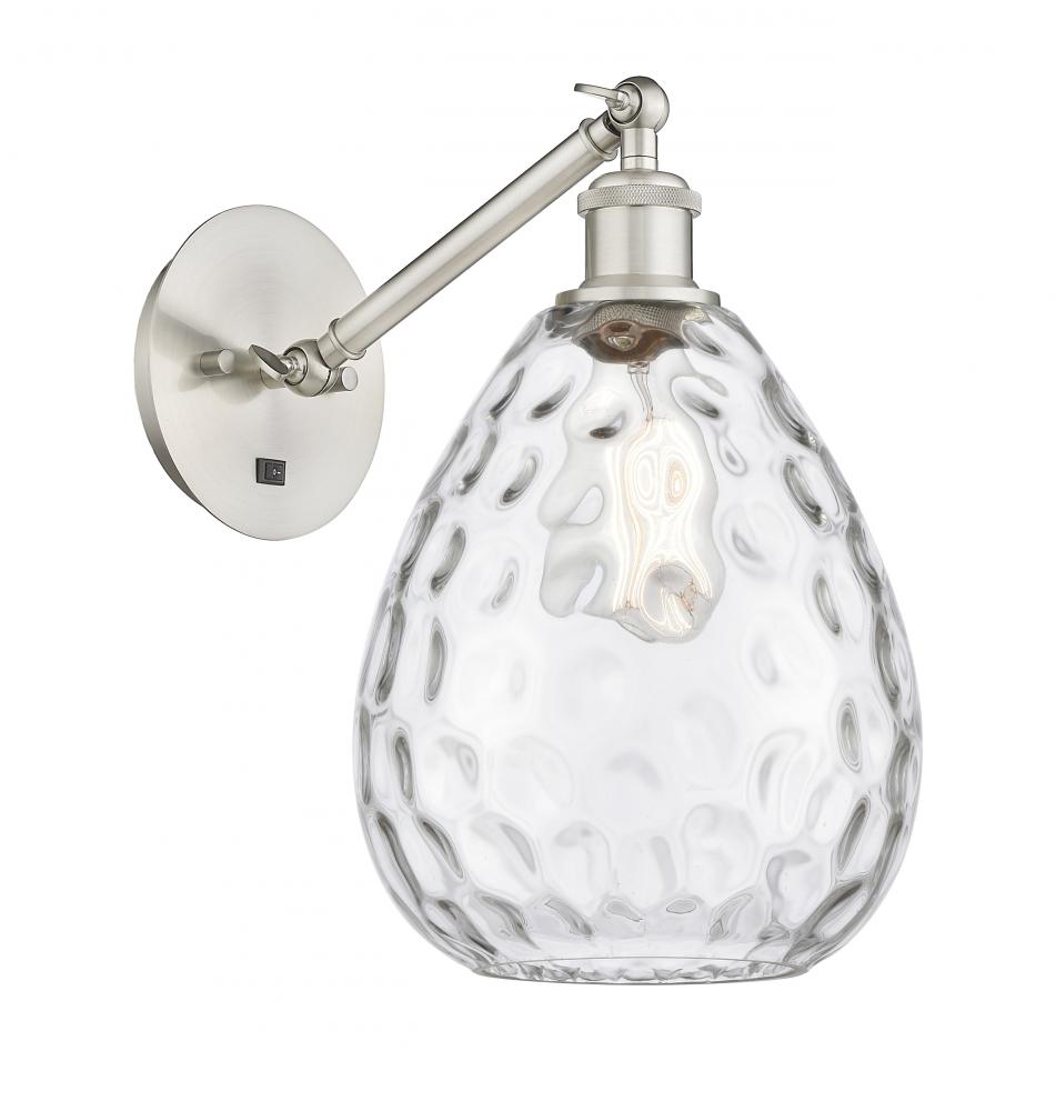Waverly - 1 Light - 8 inch - Brushed Satin Nickel - Adjustable Sconce