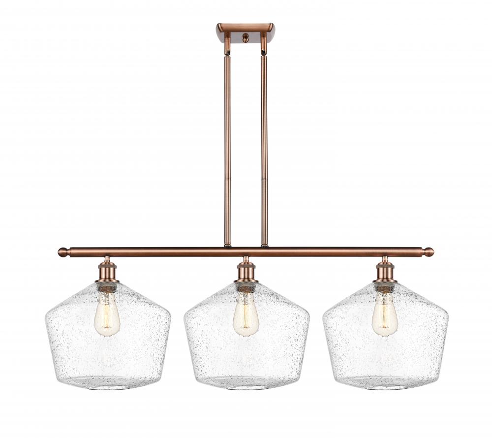 Cindyrella - 3 Light - 39 inch - Antique Copper - Cord hung - Island Light