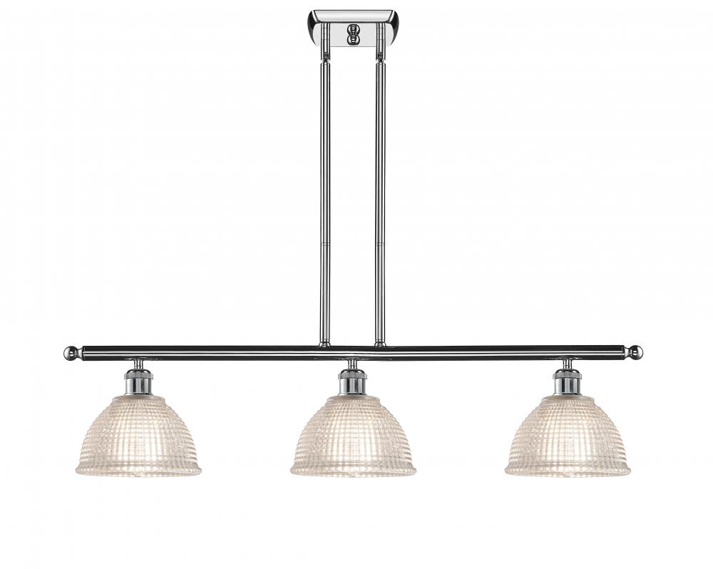 Arietta - 3 Light - 36 inch - Polished Chrome - Cord hung - Island Light