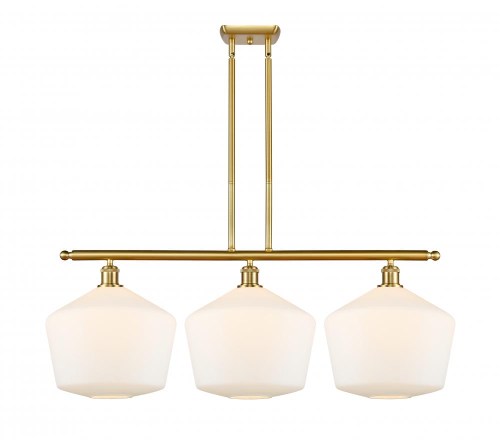 Cindyrella - 3 Light - 39 inch - Satin Gold - Cord hung - Island Light
