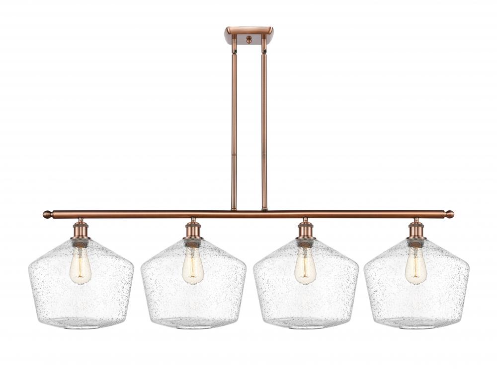 Cindyrella - 4 Light - 50 inch - Antique Copper - Cord hung - Island Light