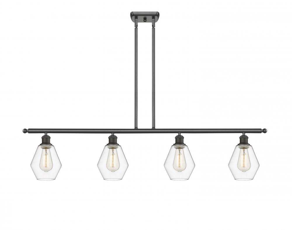 Cindyrella - 4 Light - 48 inch - Oil Rubbed Bronze - Cord hung - Island Light