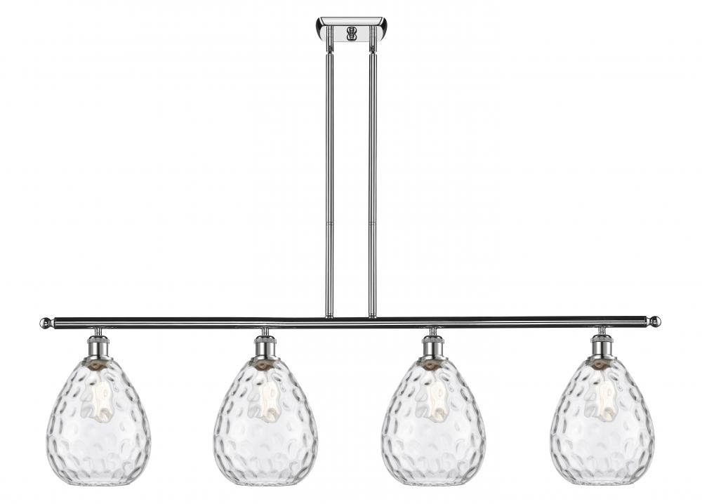 Waverly - 4 Light - 48 inch - Polished Chrome - Cord hung - Island Light