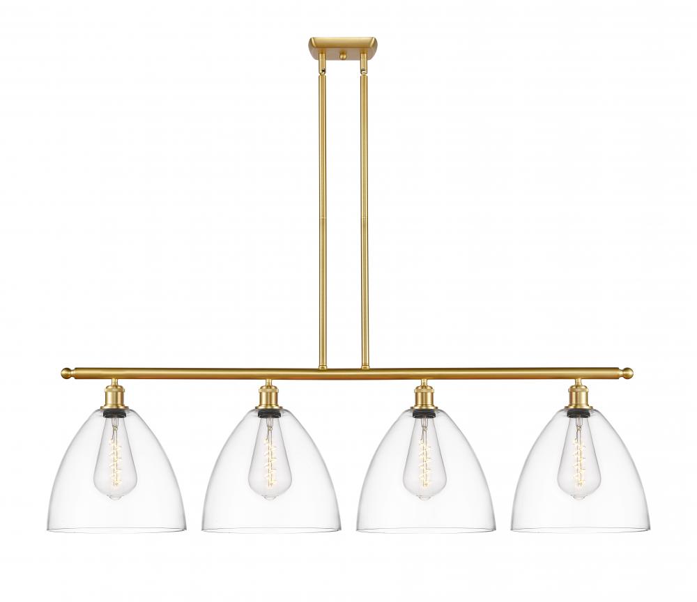 Bristol - 4 Light - 50 inch - Satin Gold - Cord hung - Island Light