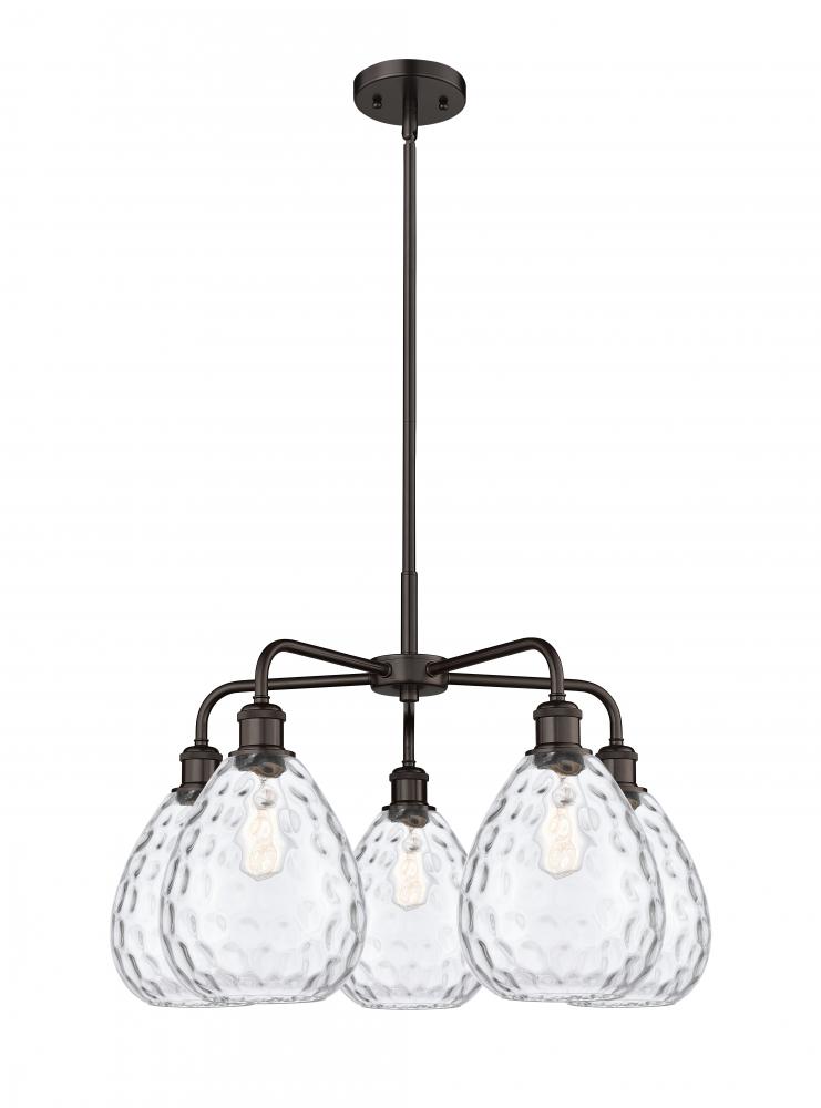 Waverly - 5 Light - 26 inch - Oil Rubbed Bronze - Chandelier