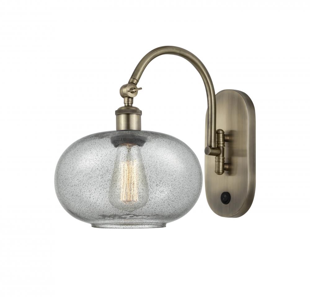 Gorham - 1 Light - 10 inch - Antique Brass - Adjustable Swing Arm