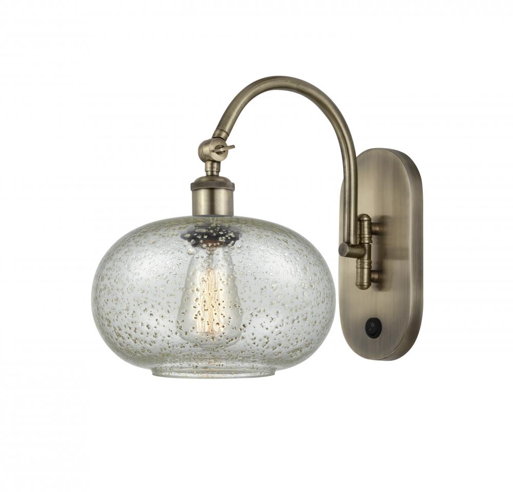 Gorham - 1 Light - 10 inch - Antique Brass - Adjustable Swing Arm
