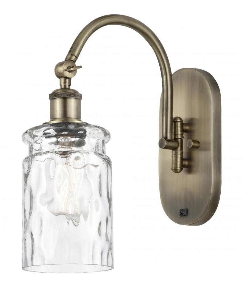 Candor - 1 Light - 5 inch - Antique Brass - Adjustable Swing Arm
