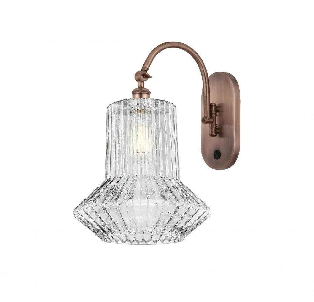 Springwater - 1 Light - 12 inch - Antique Copper - Adjustable Swing Arm