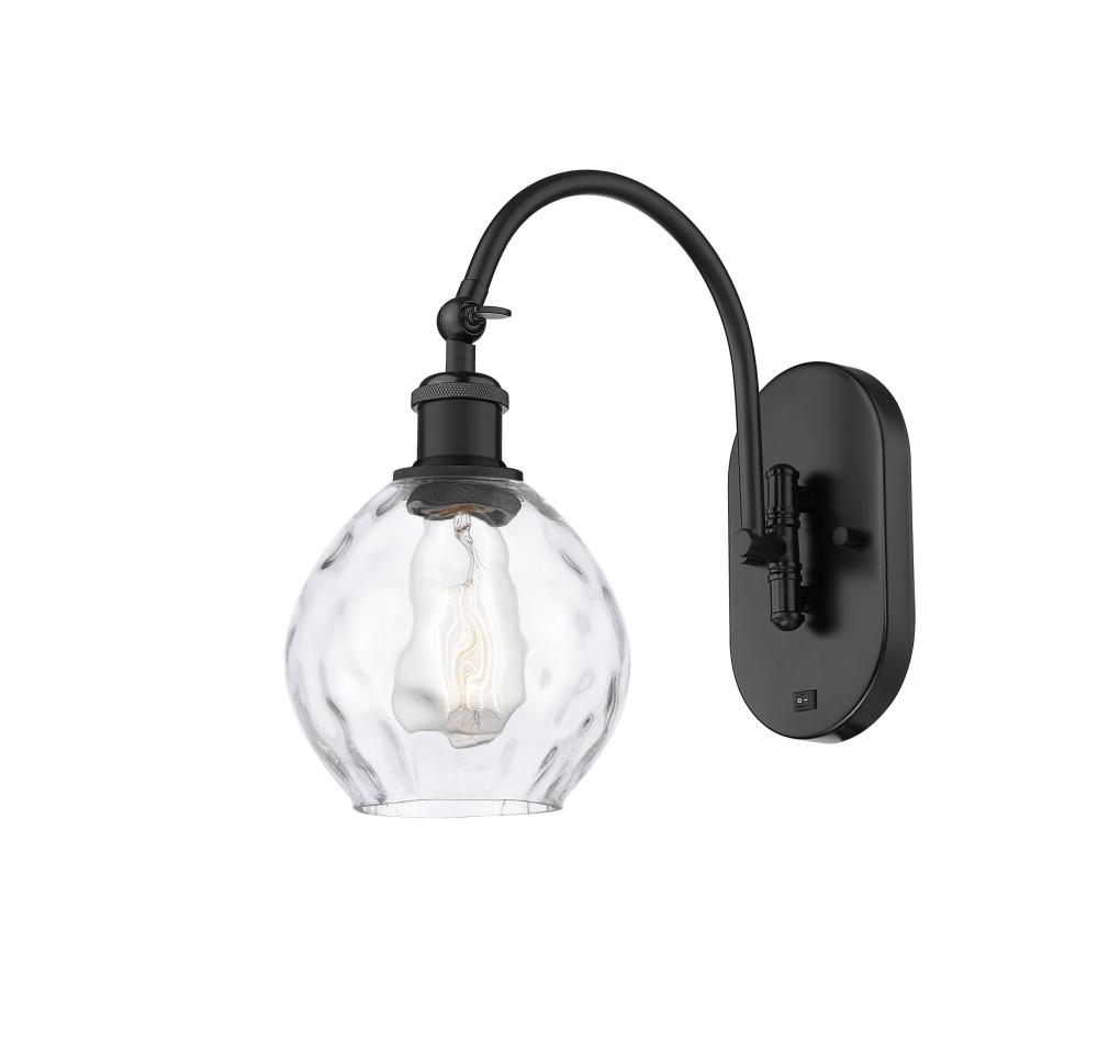 Waverly - 1 Light - 6 inch - Matte Black - Adjustable Swing Arm