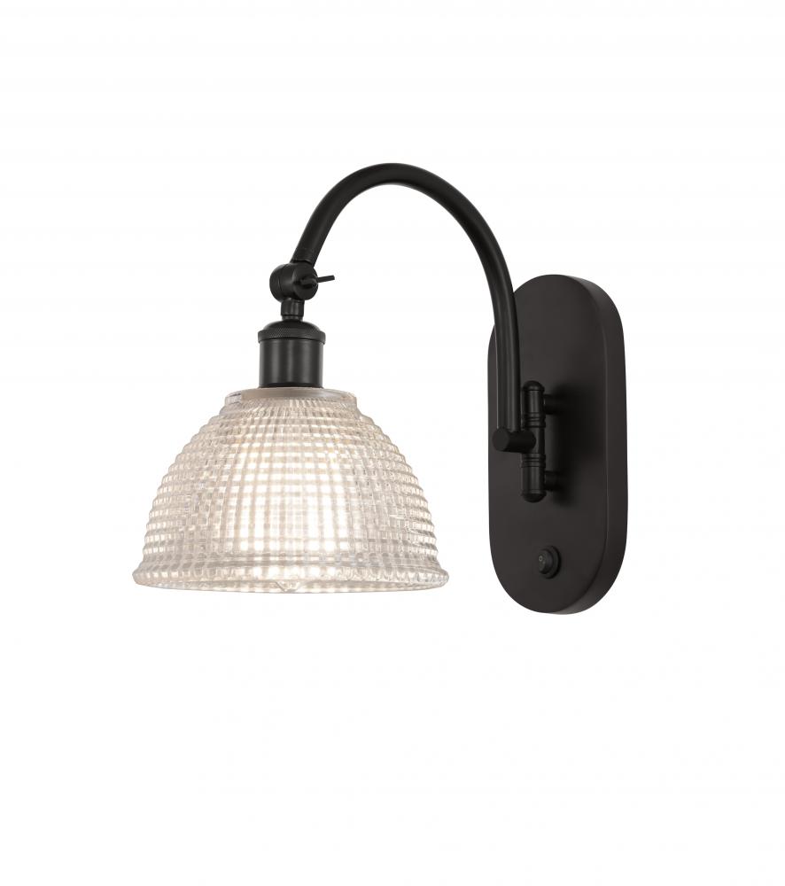 Arietta - 1 Light - 8 inch - Oil Rubbed Bronze - Adjustable Swing Arm