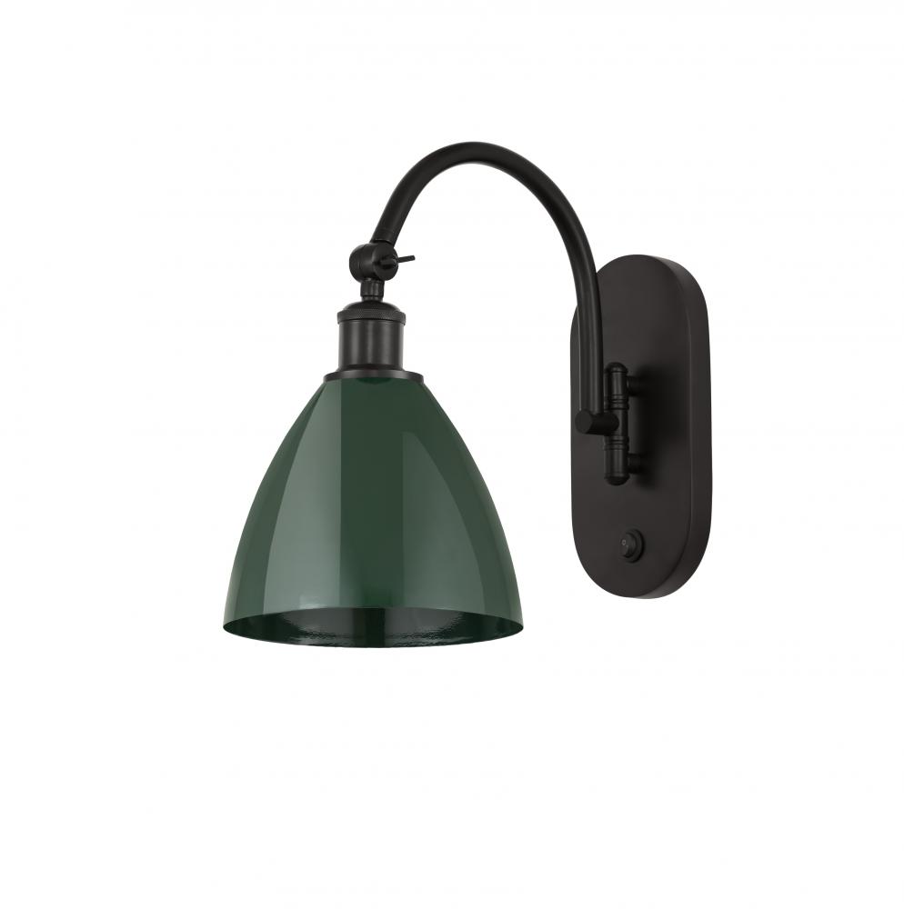 Plymouth - 1 Light - 8 inch - Oil Rubbed Bronze - Adjustable Swing Arm
