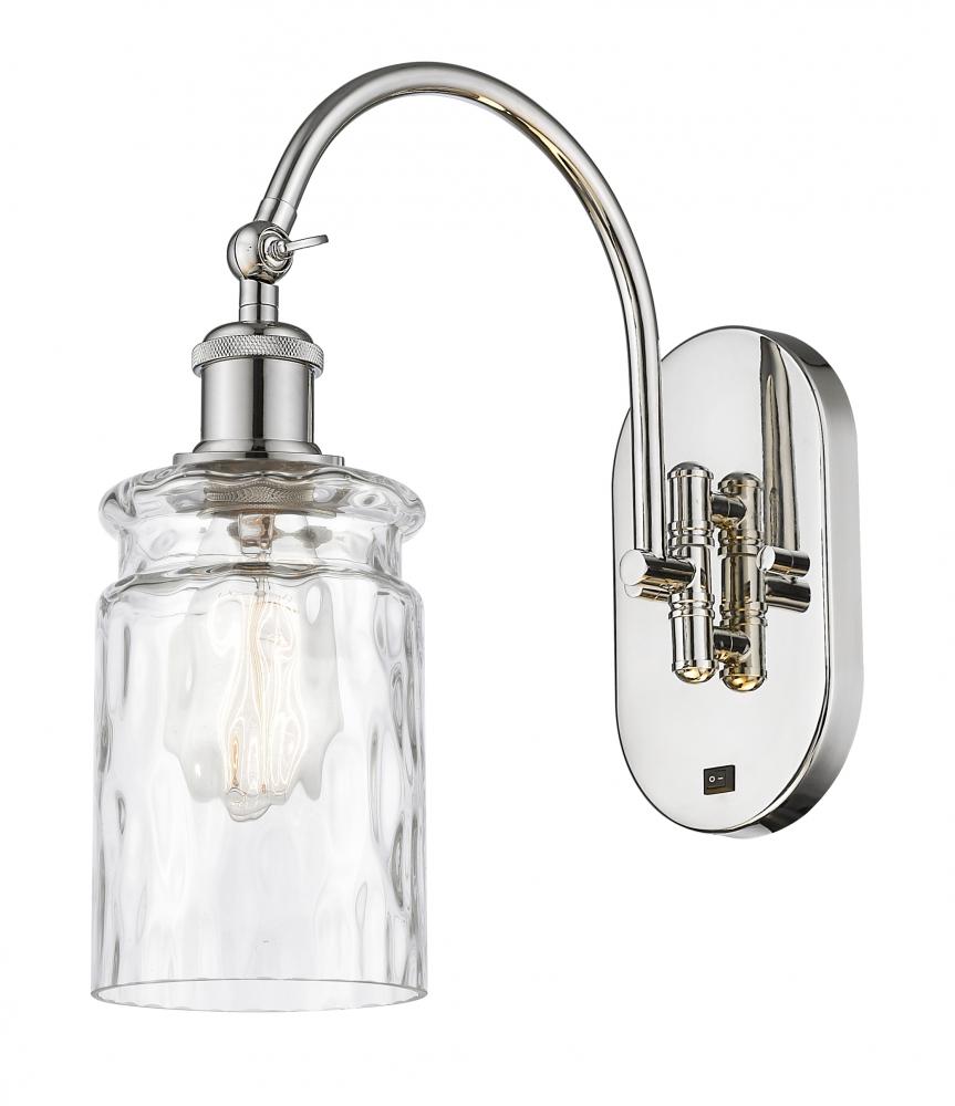 Candor - 1 Light - 5 inch - Polished Nickel - Adjustable Swing Arm