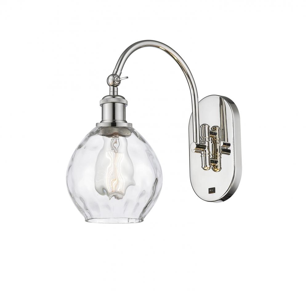 Waverly - 1 Light - 6 inch - Polished Nickel - Adjustable Swing Arm