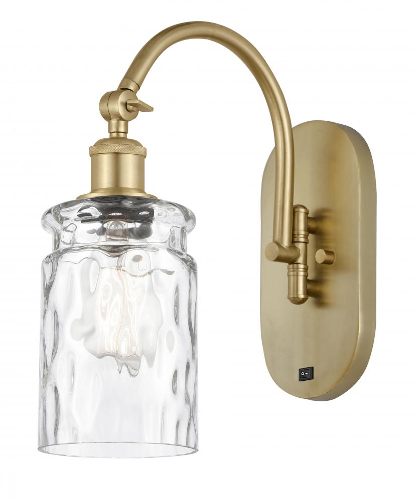 Candor - 1 Light - 5 inch - Satin Gold - Adjustable Swing Arm